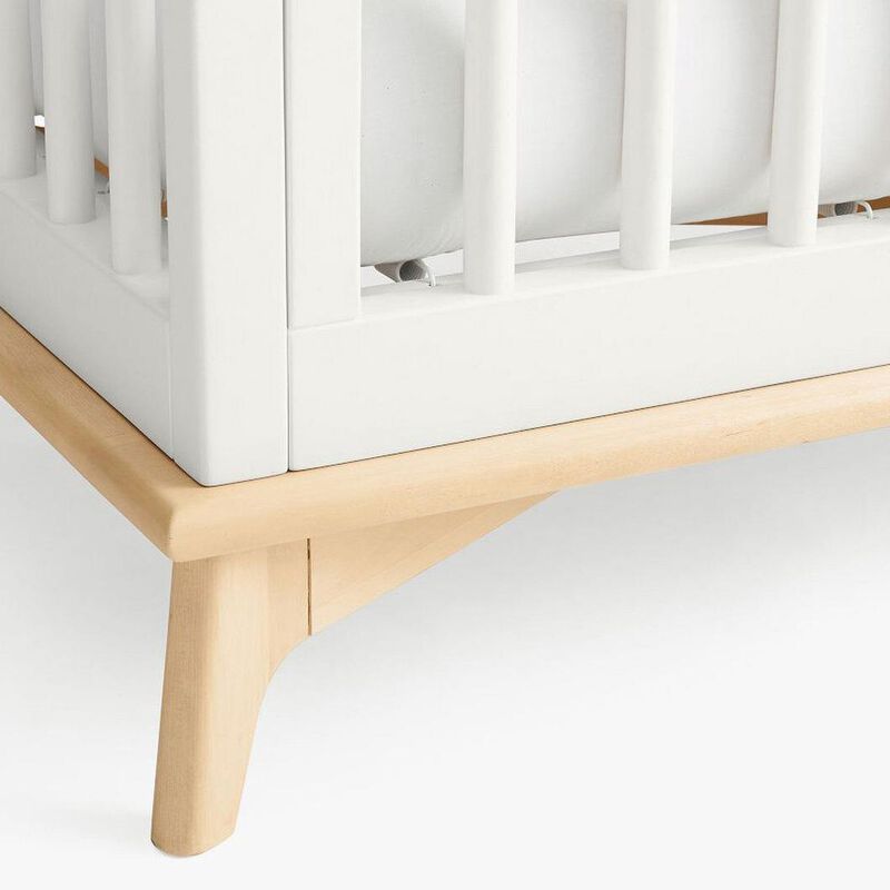 Pottery Barn Kids Sydney 2 Tone Conversion Kit Simply White Natural image number 1